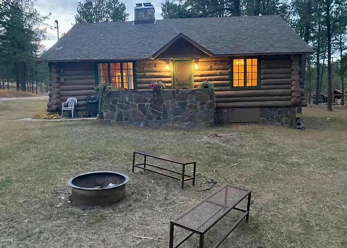 Historic Log Cabin #14 At Horse Creek Resort